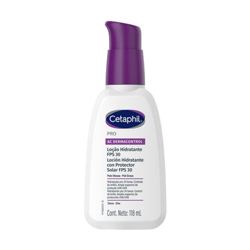 Loción hidratante facial Pro AC Cream Dermacontrol FPS30 118ml