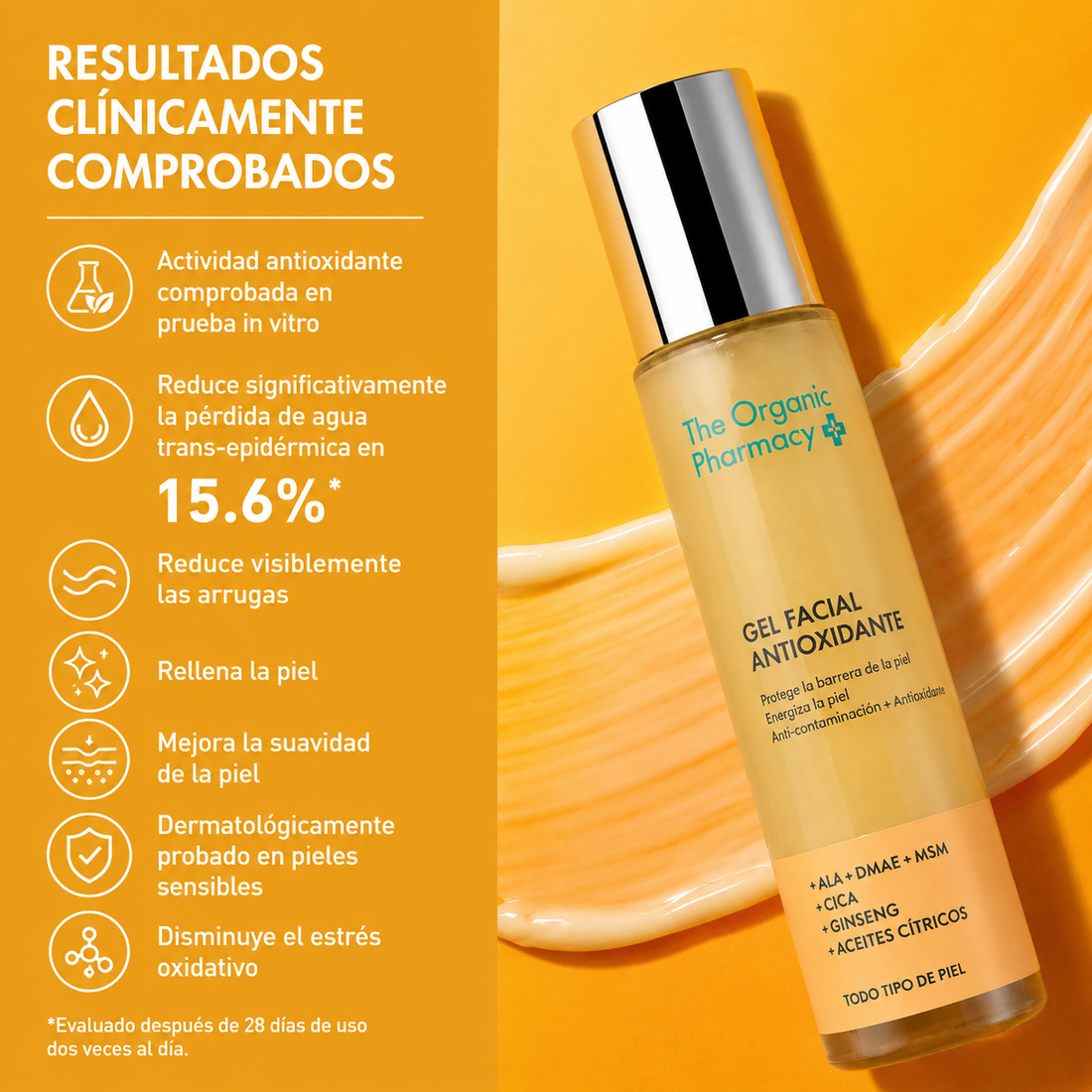 Gel Facial Antioxidante 35ml