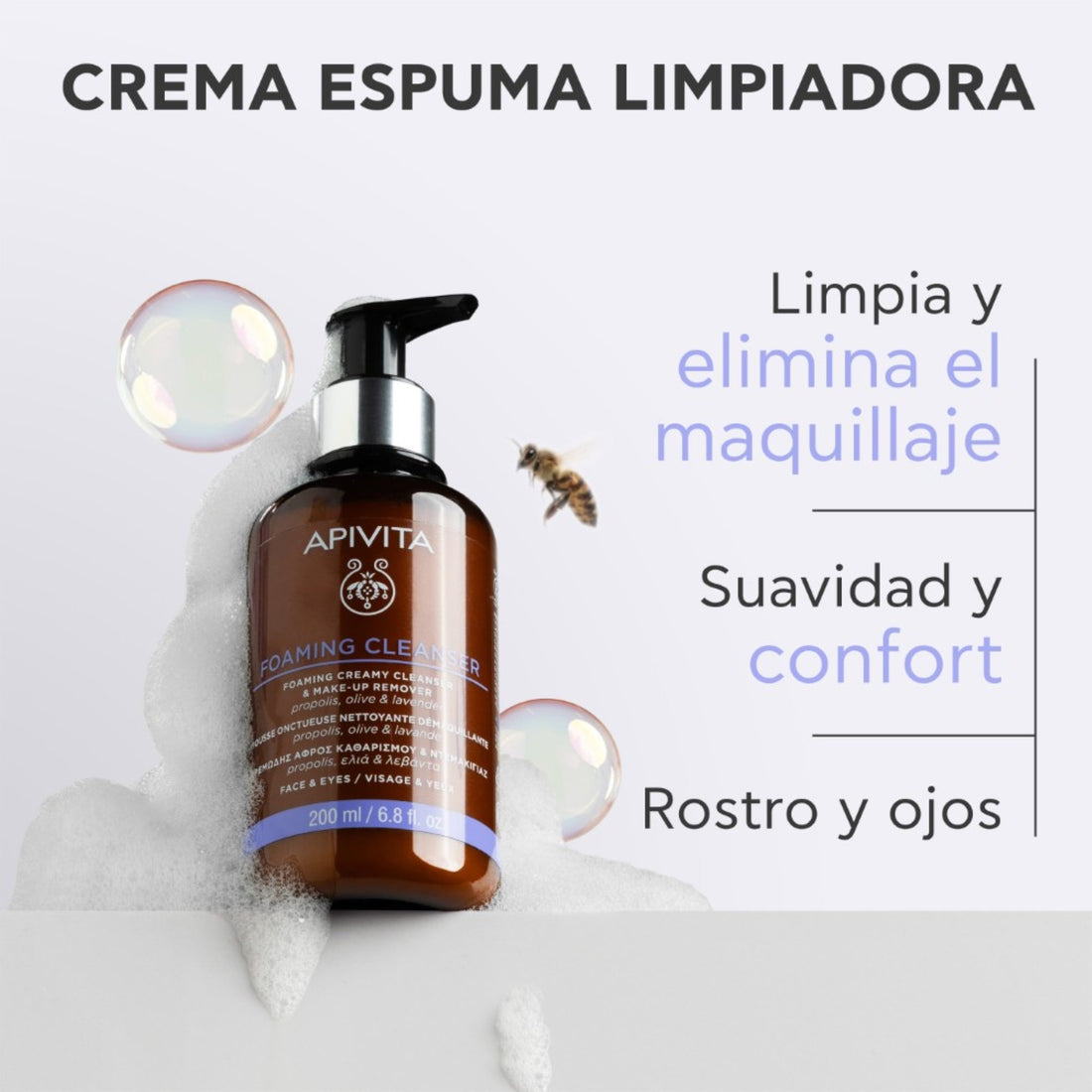Crema Espuma Limpiadora 200ml
