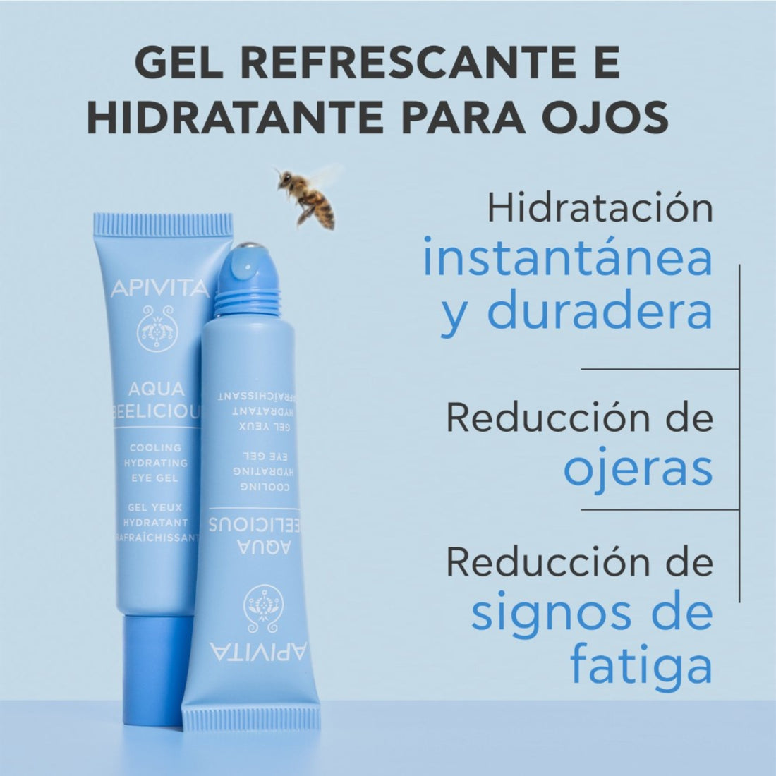 Gel Contorno de Ojos Hidratante & Refrescante Aqua Beelicious 15ml