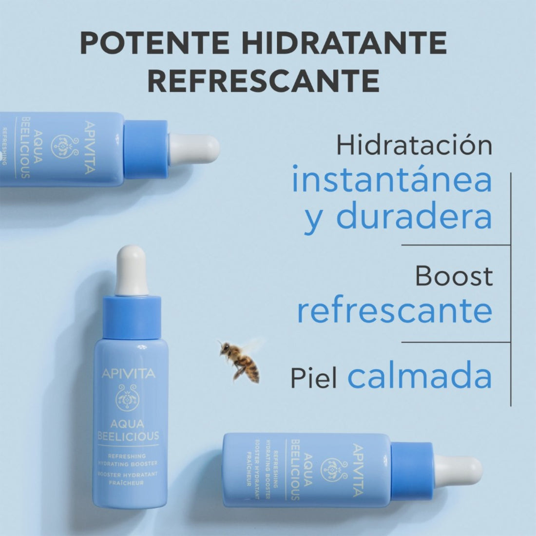 Booster Hidratante & Refrescante Aqua Beelicious 30ml