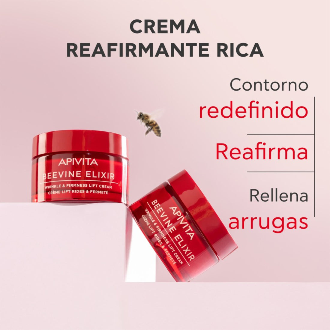 Crema Lift Arrugas & Firmeza - Textura Rica Beevine Elixir 50ml