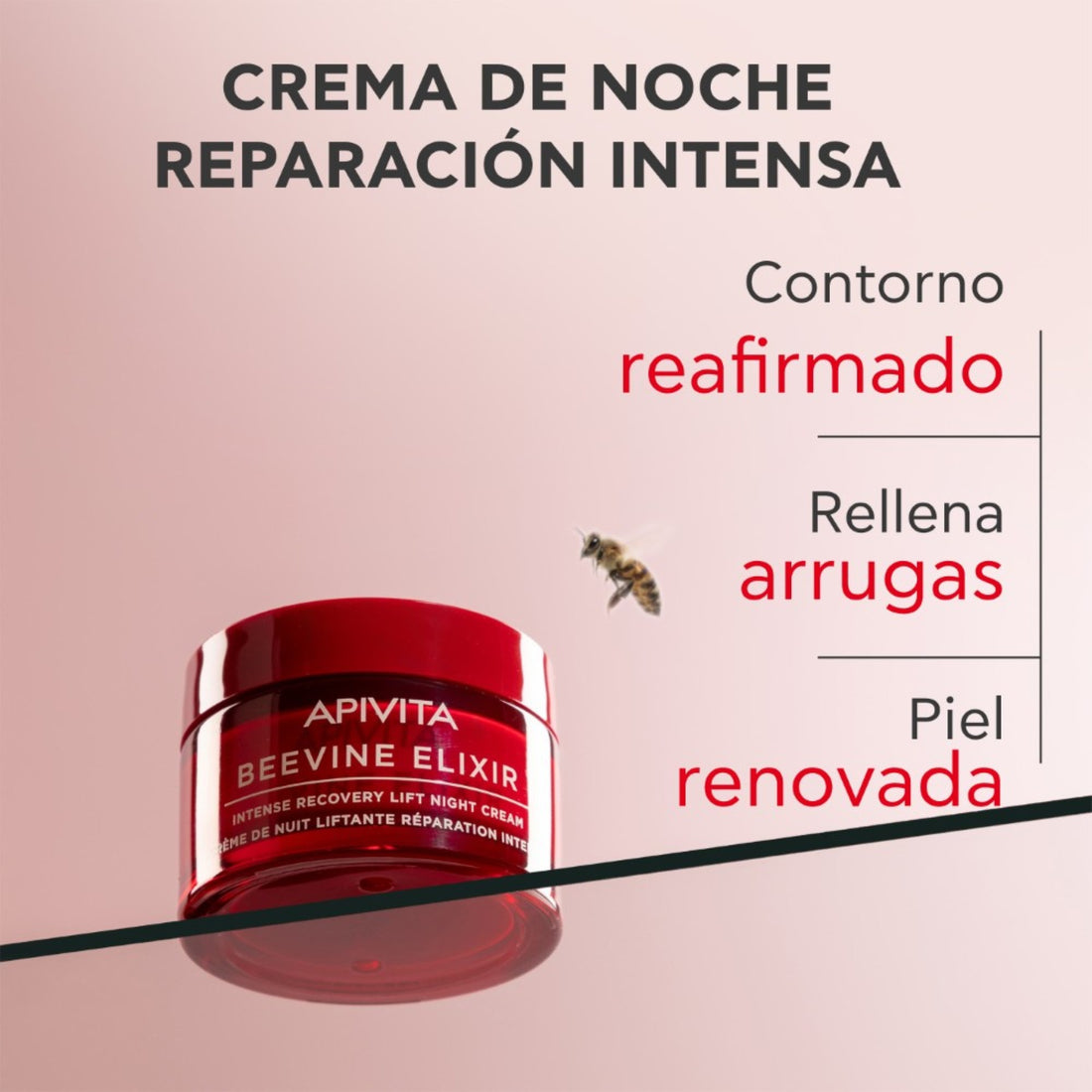 Crema de Noche Lift Recuperación Intensa Beevine Elixir 50ml
