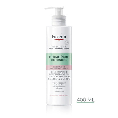 Eucerin Dermopure Gel Limpiador Ultra Concentrado 400ml