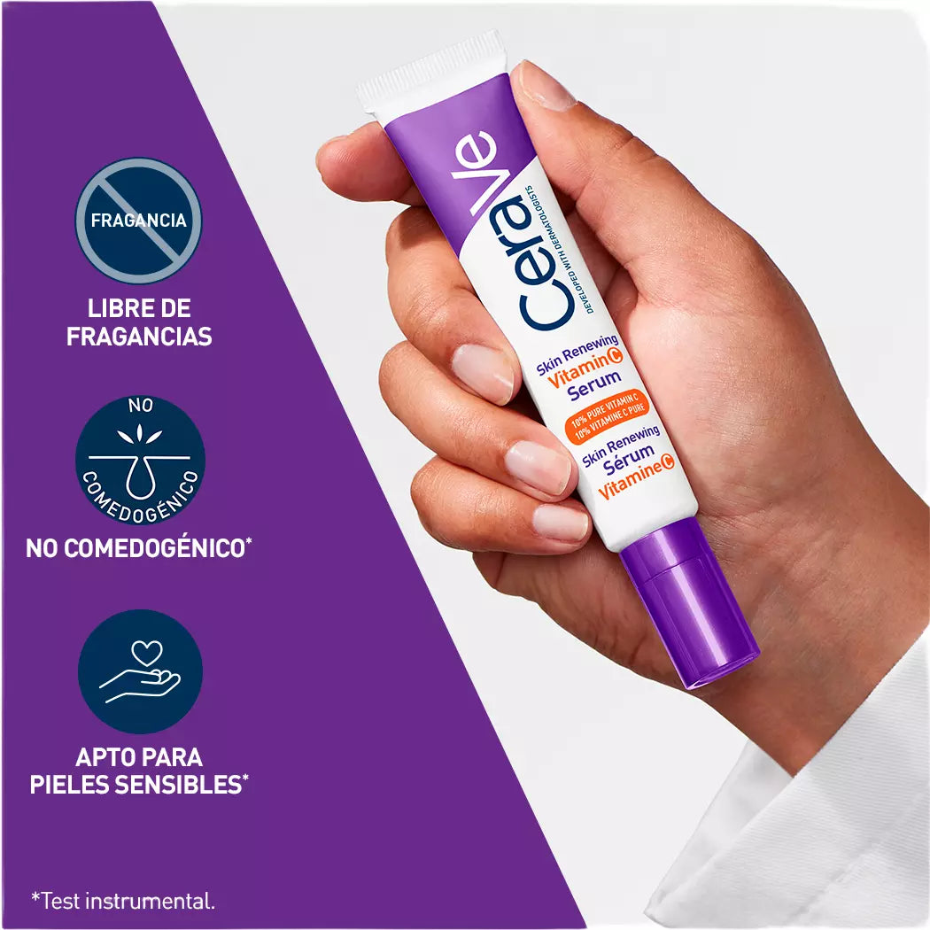 Cerave Skin Renewing Vitamin C Serum características 