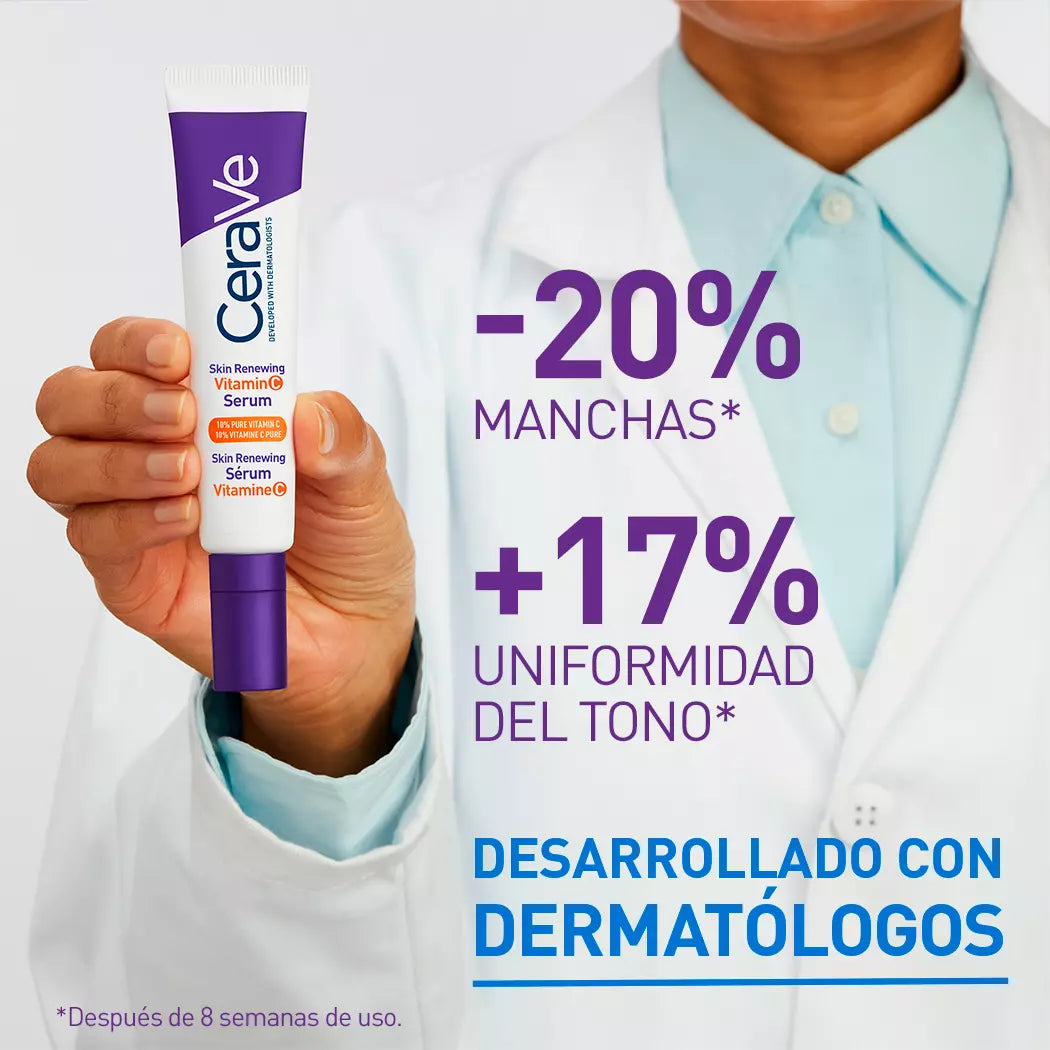Cerave Skin Renewing Vitamin C Serum beneficios