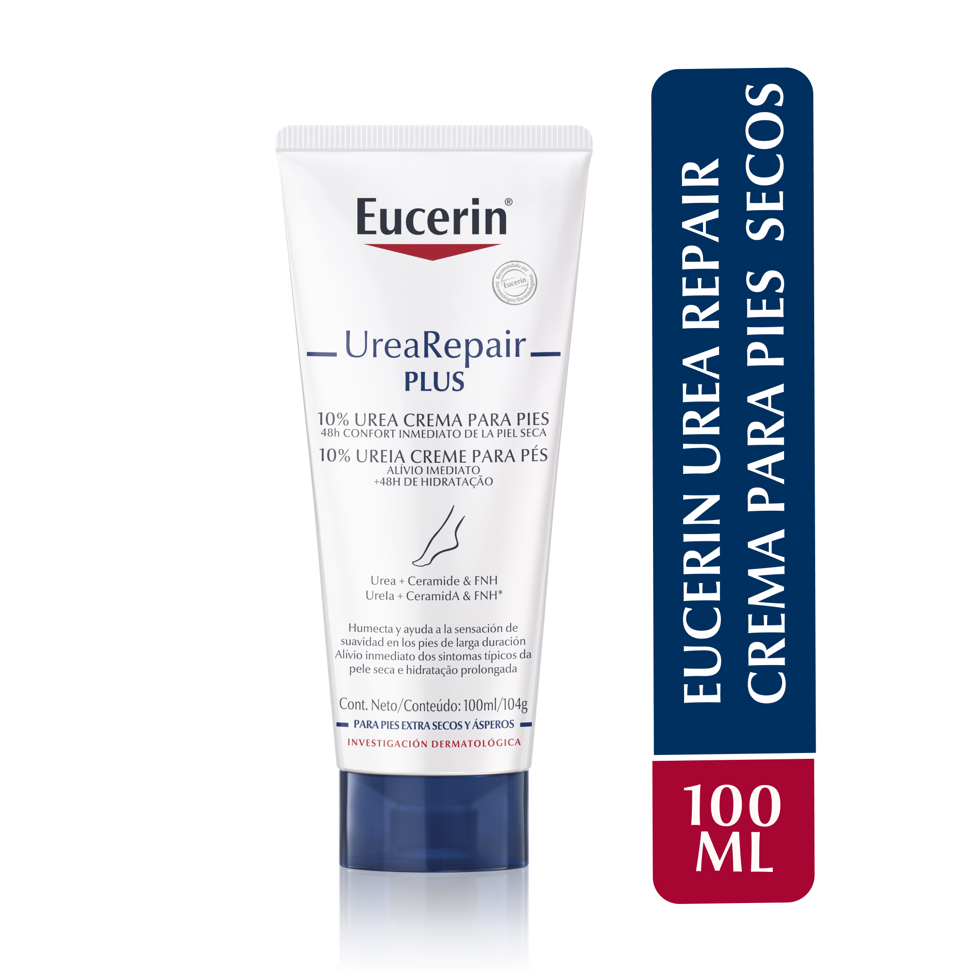 Eucerin Crema Reparadora Para Pies 10% Urea 100ml