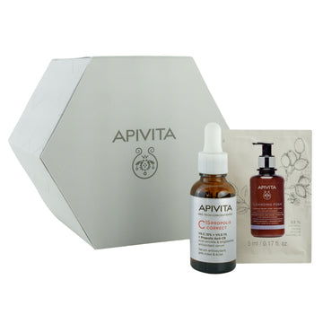 Set Serum Vitamina C15 Bee Tech 30ml + Crema Espuma Limpiadora 5ml