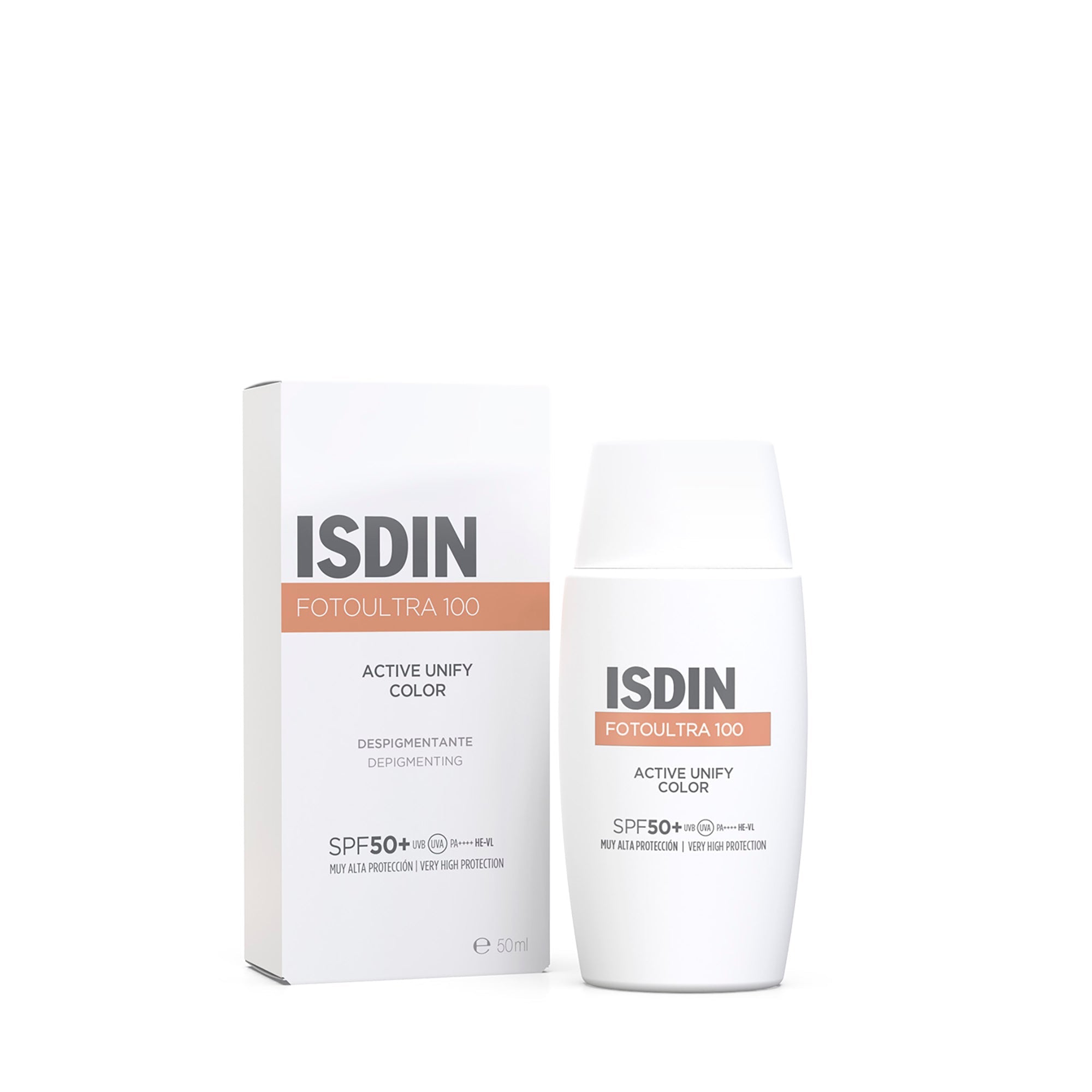 Isdin Fotoprotector Fotoultra 100 Active Unify Color SPF 50+ 50ml