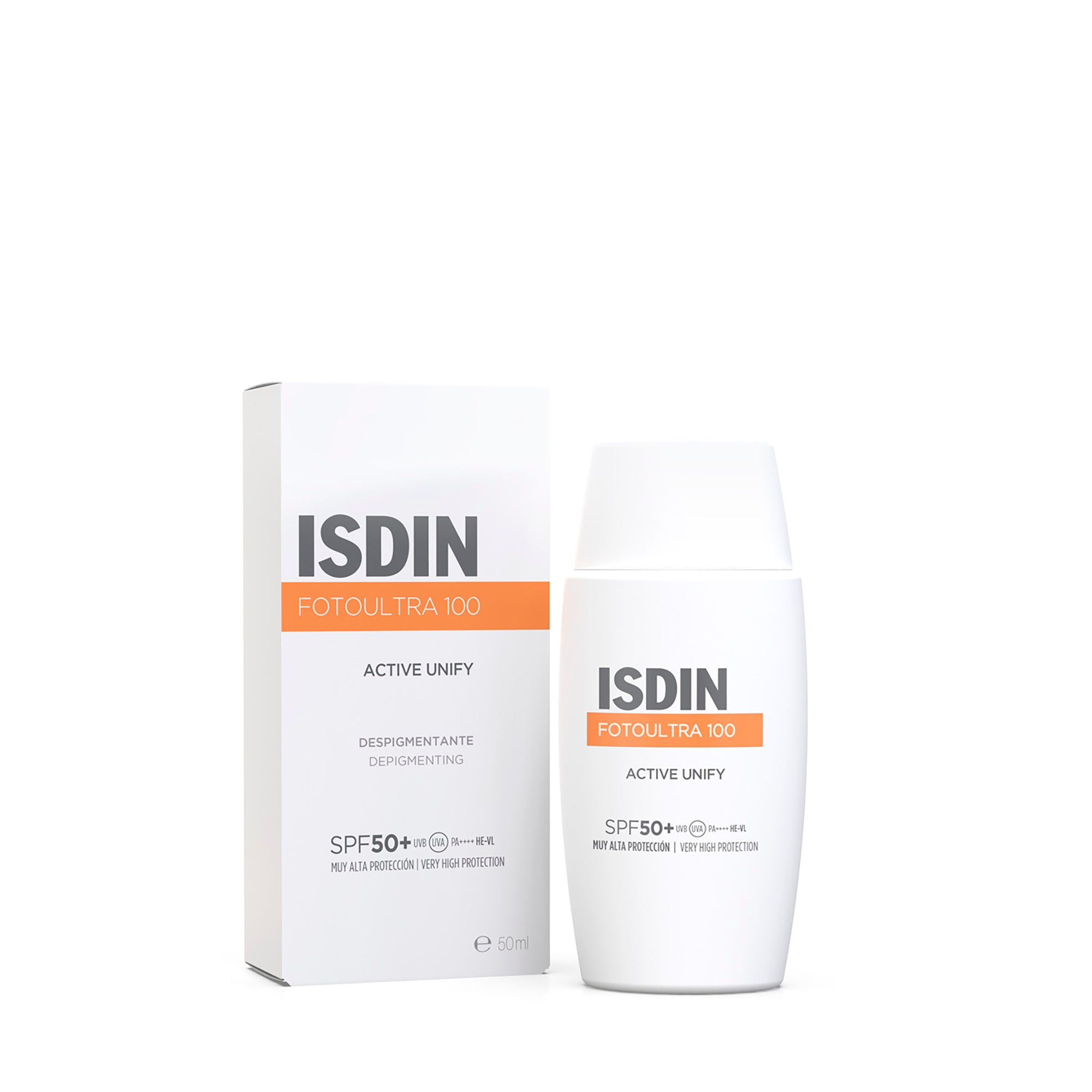 Isdin Fotoprotector Fotoultra 100 Active Unify Sin Color SPF 50+ 50ml
