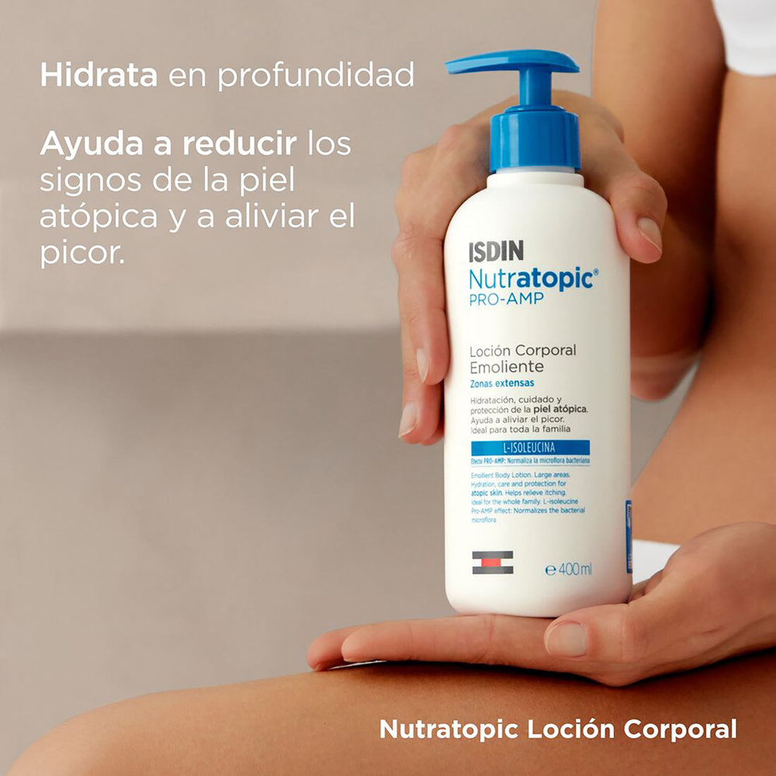 Isdin Nutratopic Pro-AMP Loción Emoliente 400ml