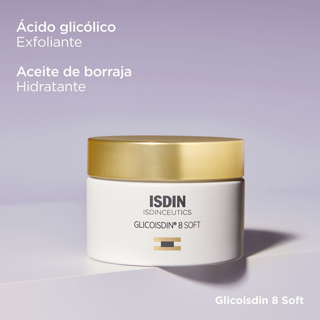 Glicoisdin 8% SOFT Crema Facial Antiedad 50 mL