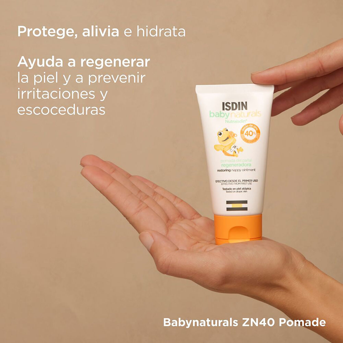 Isdin Pomada Regeneradora de Pañal Baby Naturals Zn40 100ml
