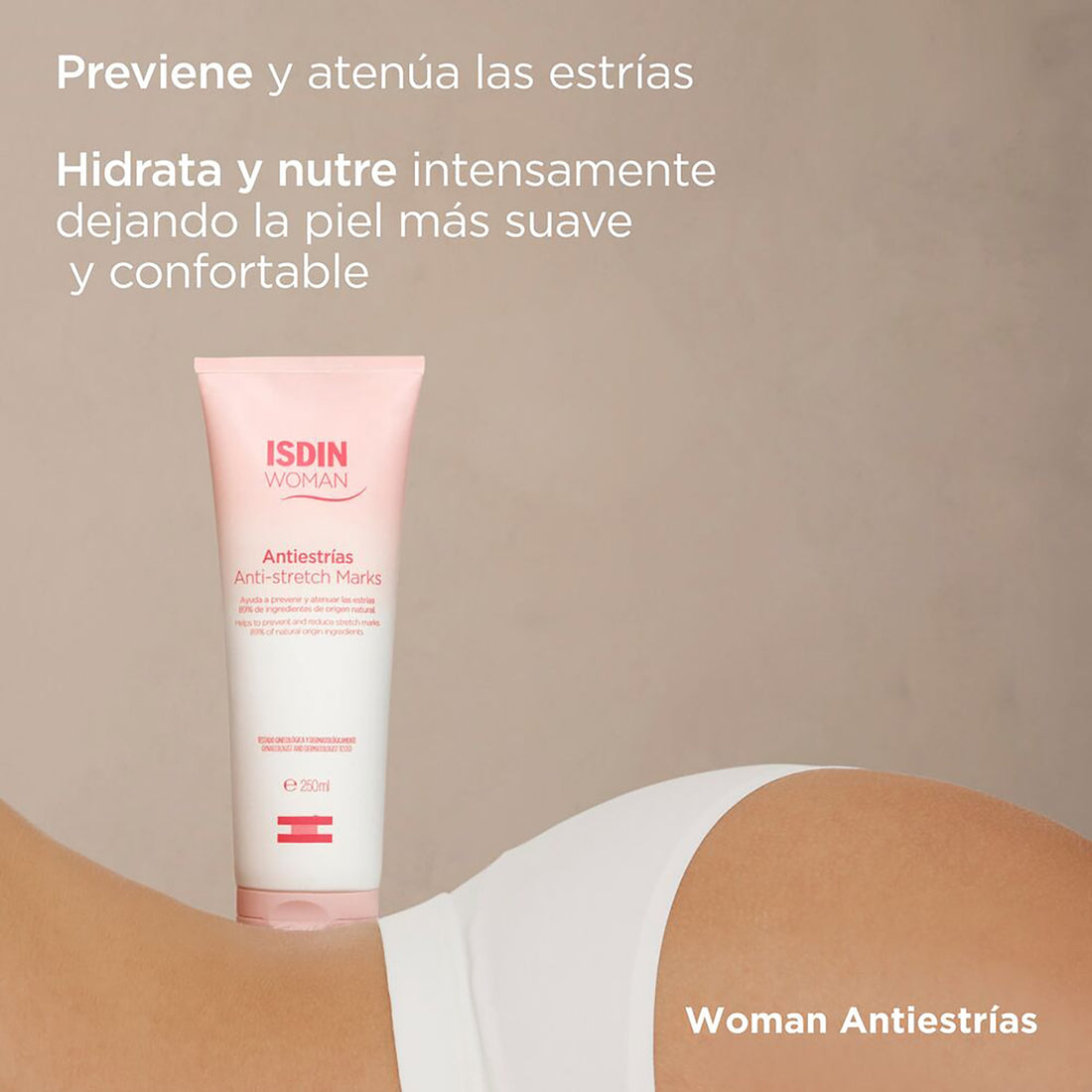 Isdin Woman Crema Antiestrías 250ml