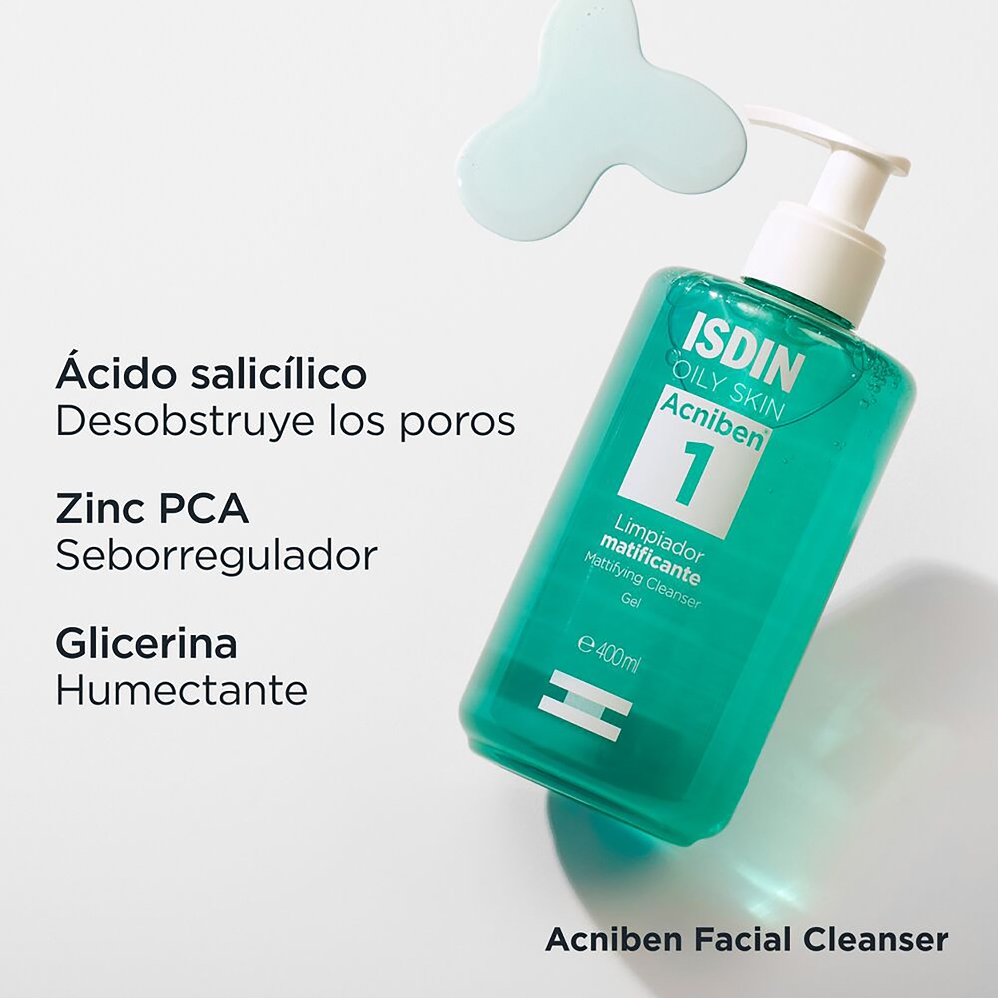 Isdin Acniben Limpiador matificante 400ml