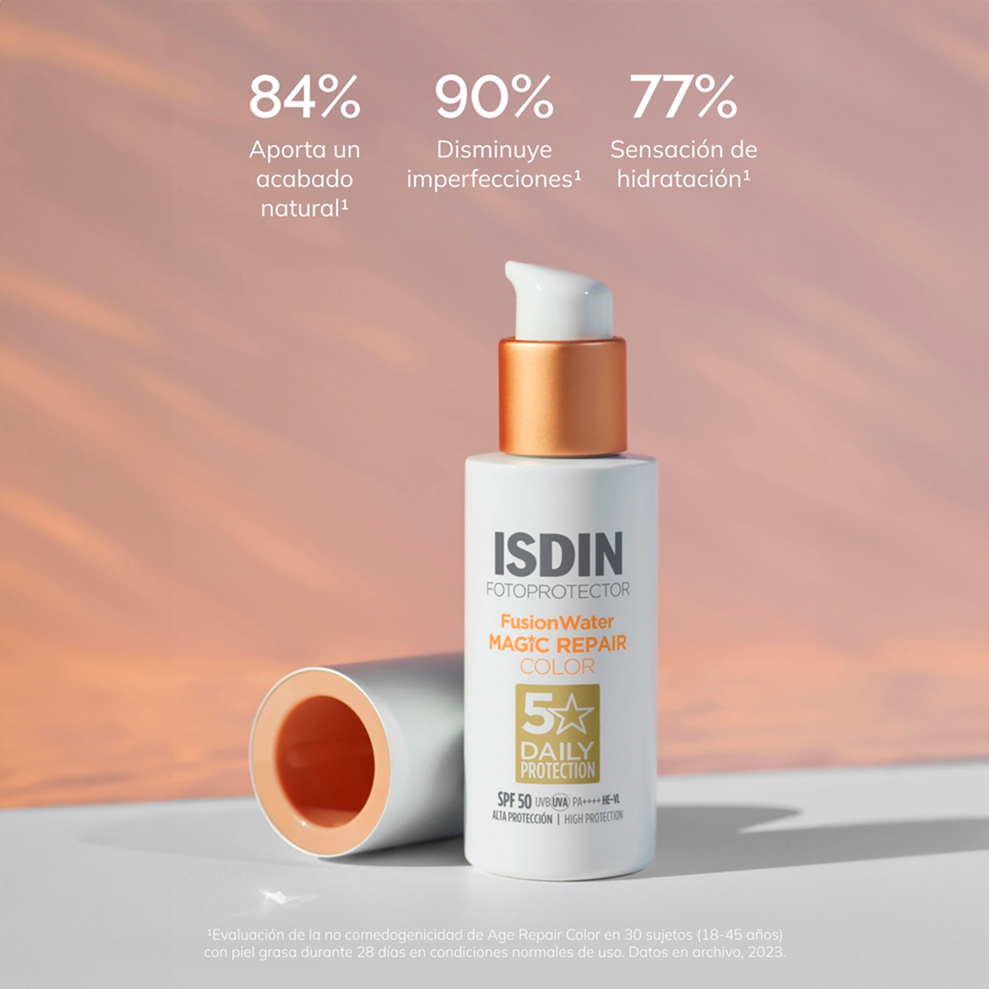 Isdin Fotoprotector Fusion Water Magic Repair Con Color PFS 50 50 ml