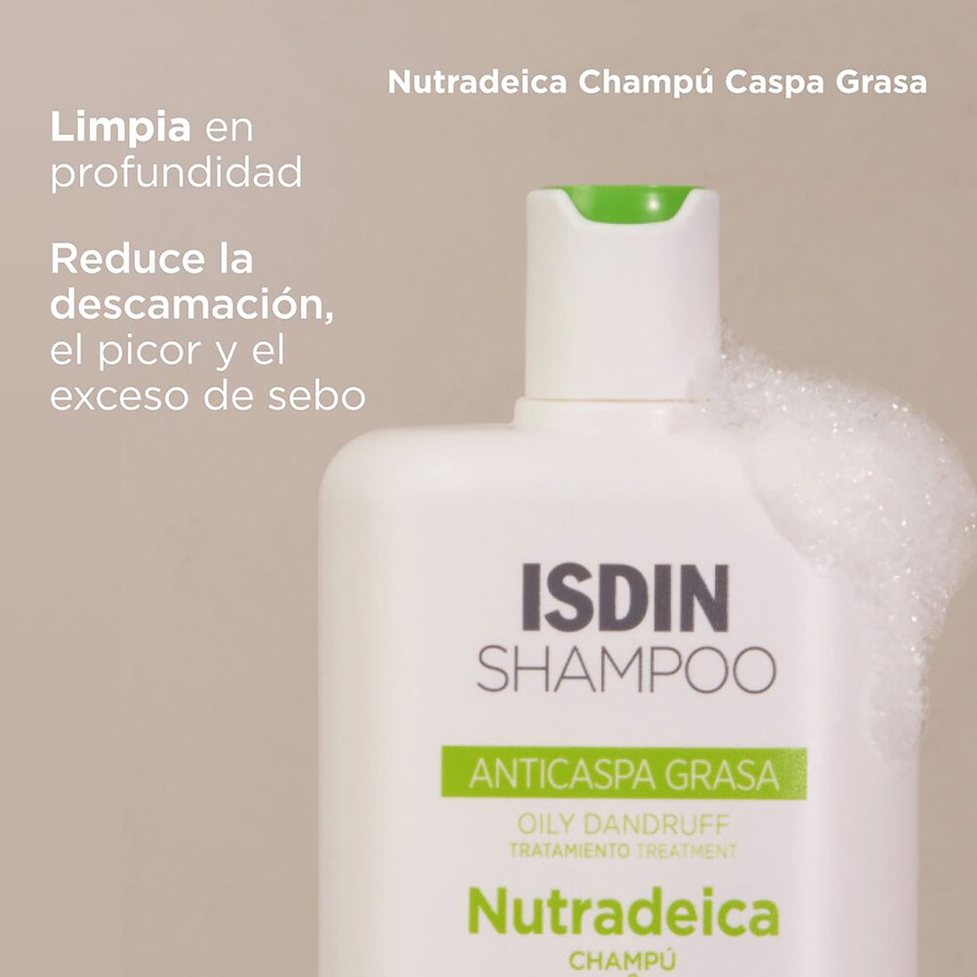 Isdin Nutradeica Shampoo Anticaspa Grasa 200 ml