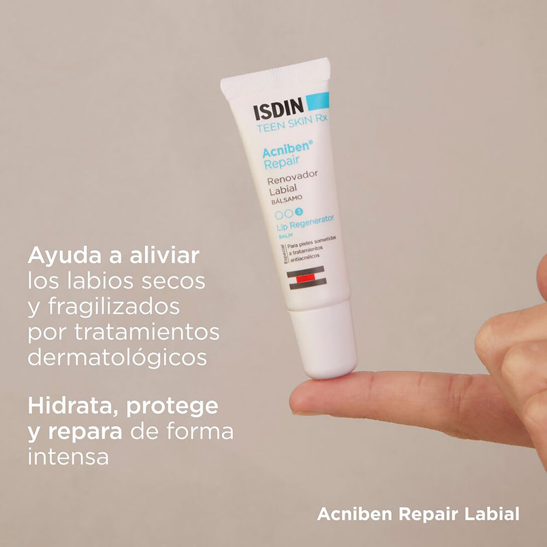 Isdin Acniben Repair Bálsamo Reparador Labial 10ml