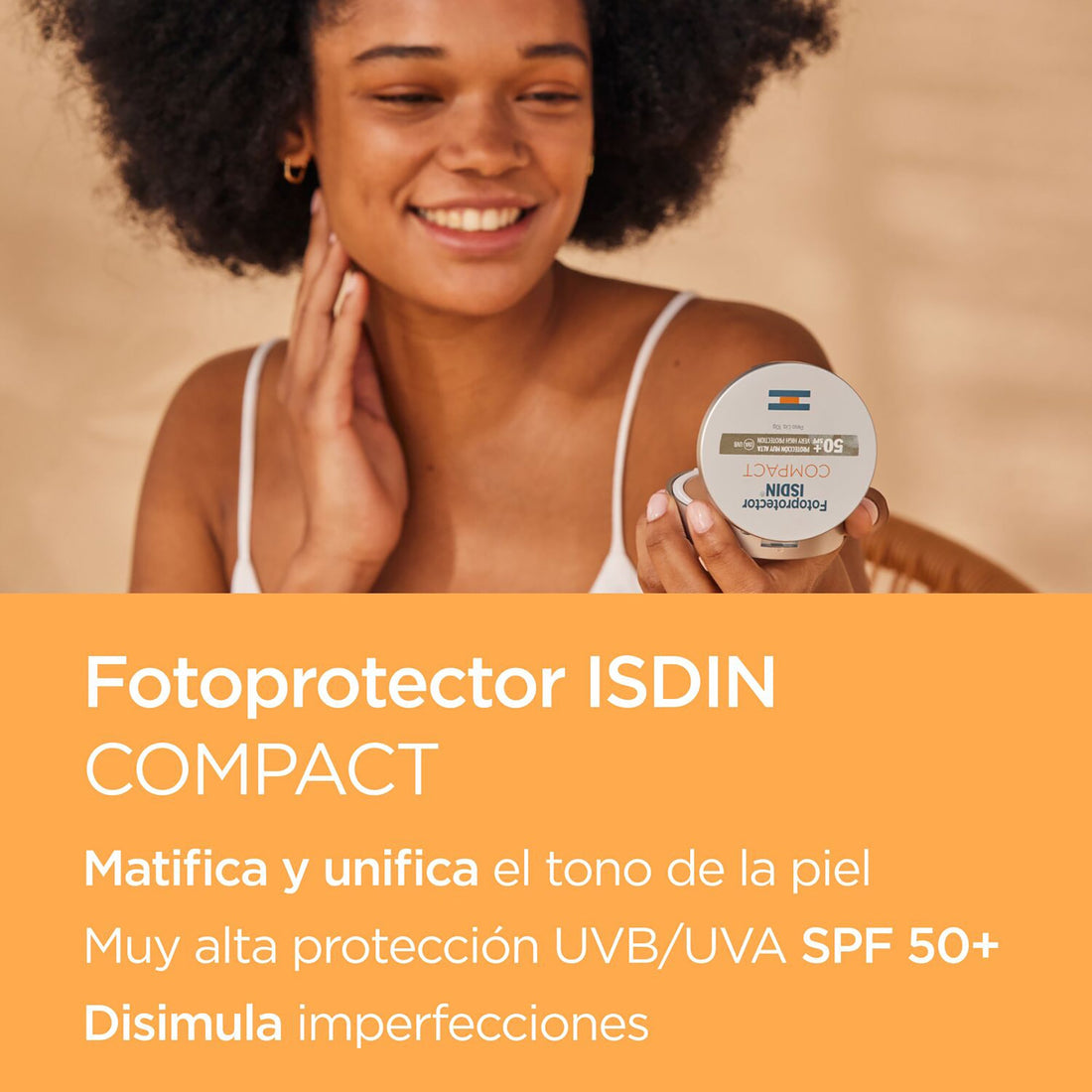 Isdin Fotoprotector Compact Bronze SPF50 10g