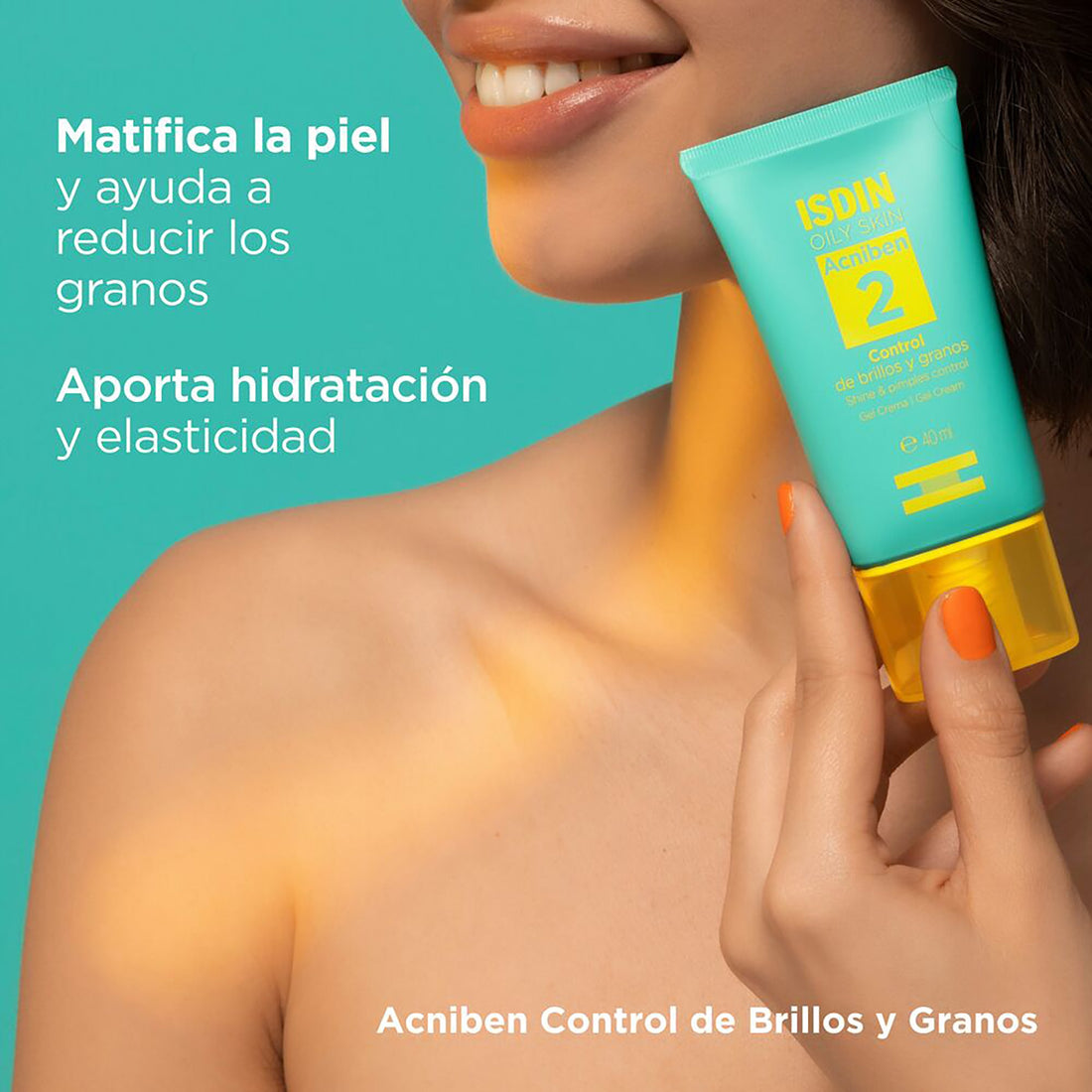 Isdin Acniben Control de brillos y granos Gel crema 40ml