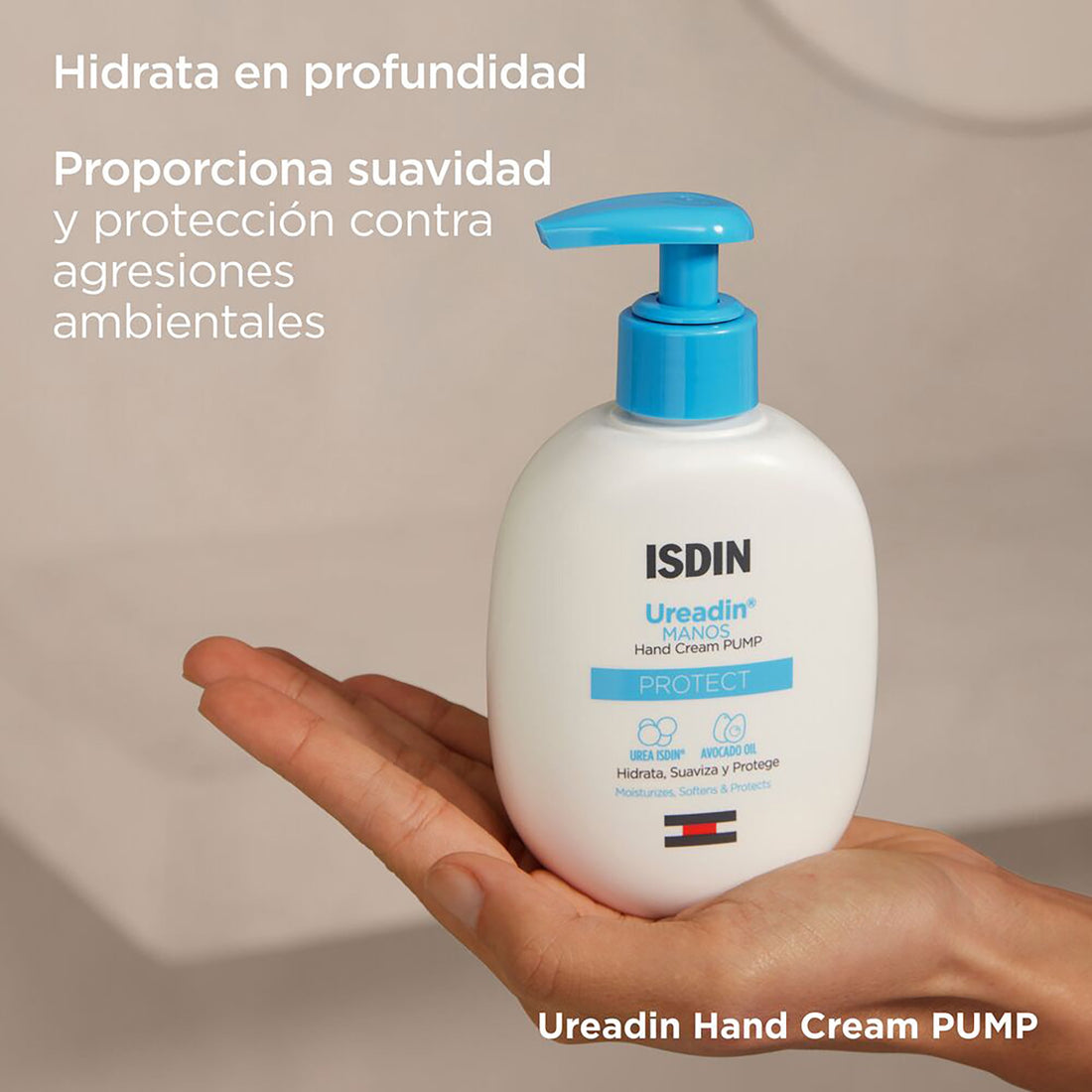 Isdin Ureadin Crema de Manos Protectora Pump 200ml