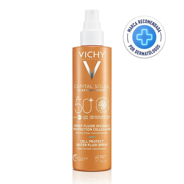 Bloqueador Solar Spray Capital Soleil Cell Protect Fluido FPS 50+ 200ml