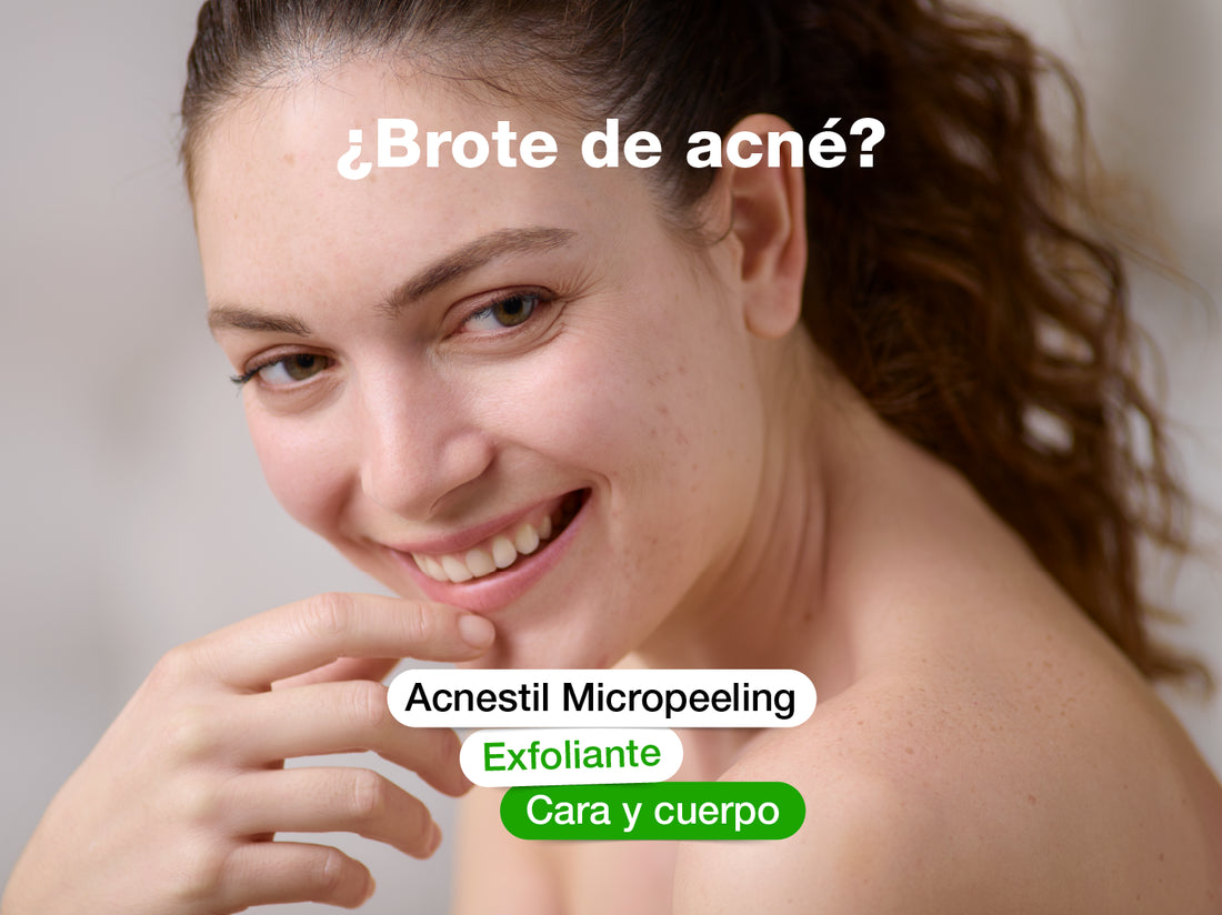 Loción exfoliante fácial y corporal Acnestil Micropeeling 100ml