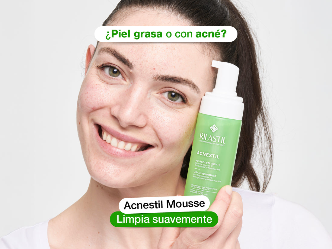 Mousse Limpiador Fácial Acnestil 165ml