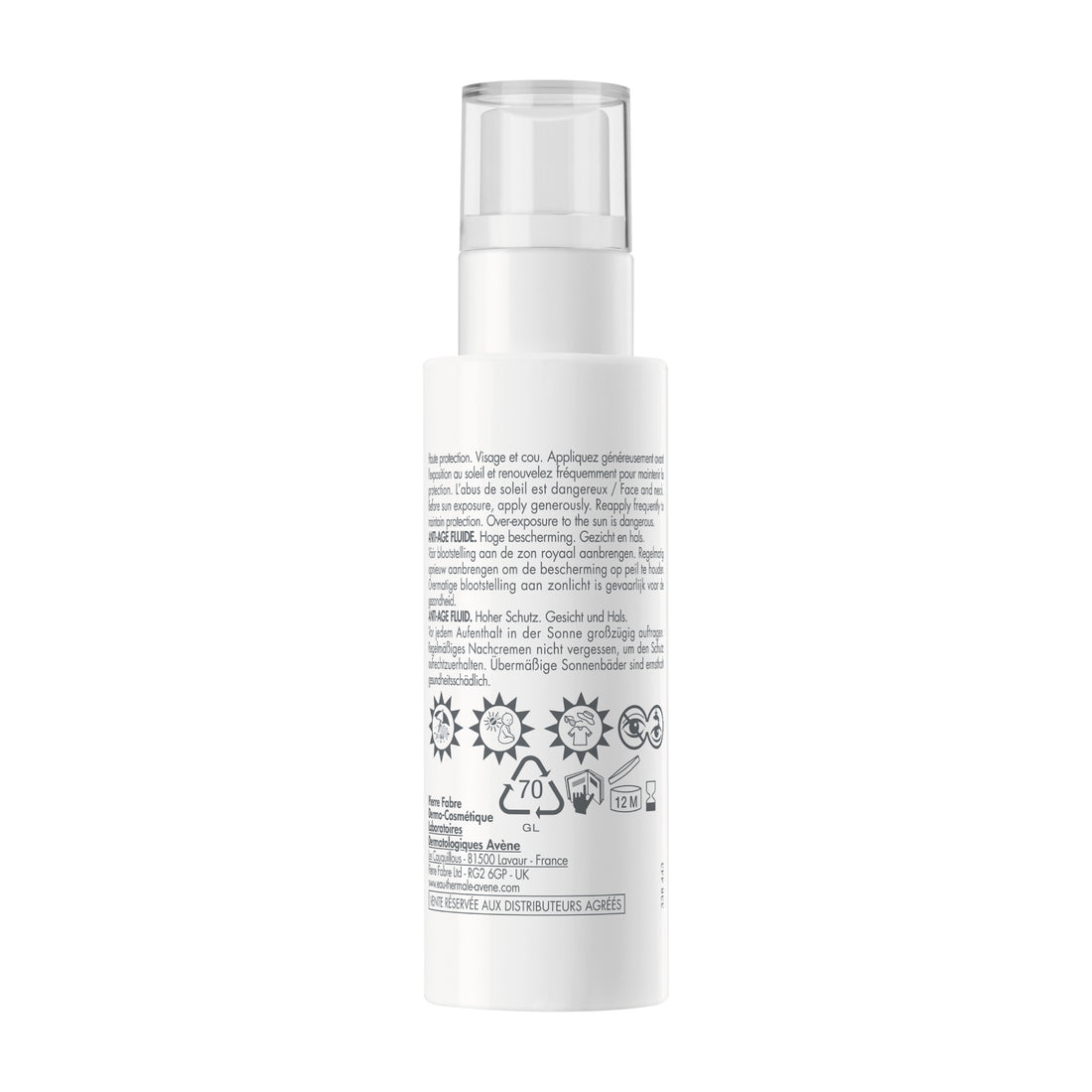 Avene Fotoprotector Fluido Antiedad SPF50