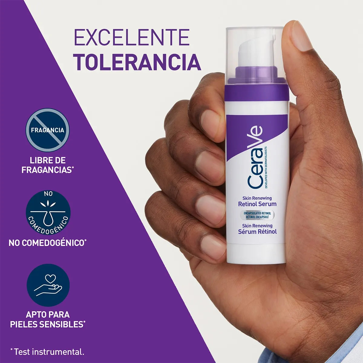 Cerave Skin Renewing Retinol Serum tolerancia