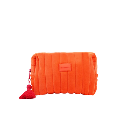 Neceser Naranja Felpa