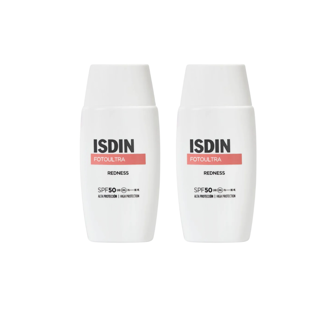 Dúo Fotoprotección Isdin Fotoultra Redness