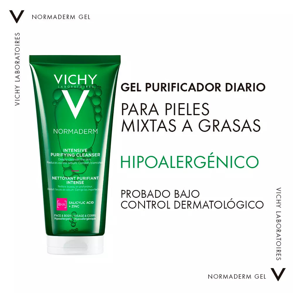 Vichy Normaderm Phytosolution Gel limpiador 200ml