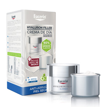 Set  Rutina Face Antiedad + Refill Hyaluron Filler Eucerin