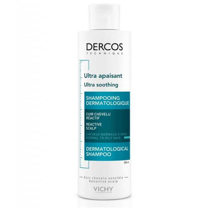 Vichy Dercos Ultra Calmante Shampoo para Cabello Normal a Graso 200ml