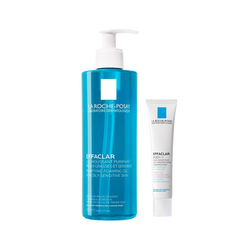 Pack Effaclar Gel Limpiador 400ml + DUO +M anti-imperfecciones 40ml