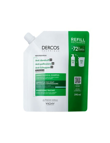 Shampoo Dercos Refill anticaspa DS ECO 390ml