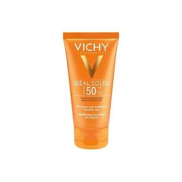 Vichy Ideal soleil emulsion facial toque seco f50+ 50ml